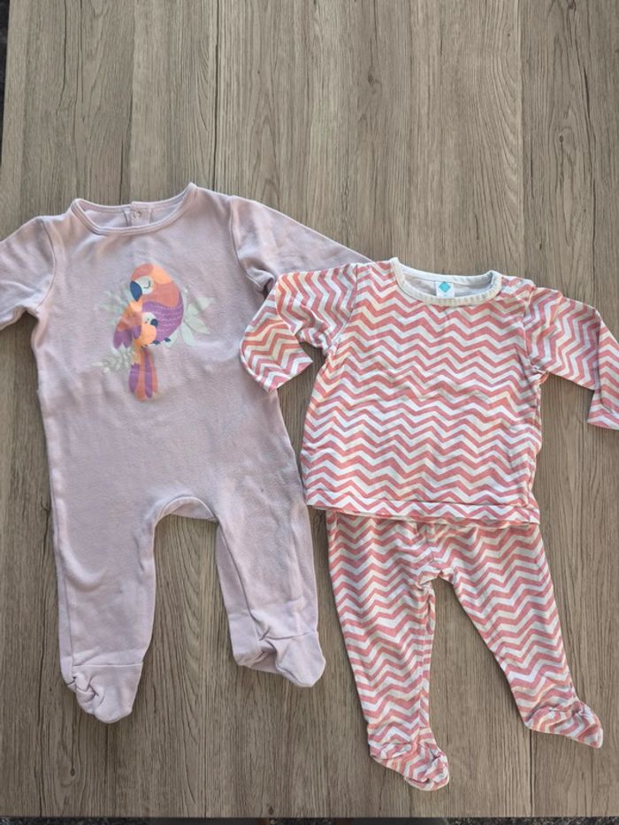 Lot de 2 pyjamas