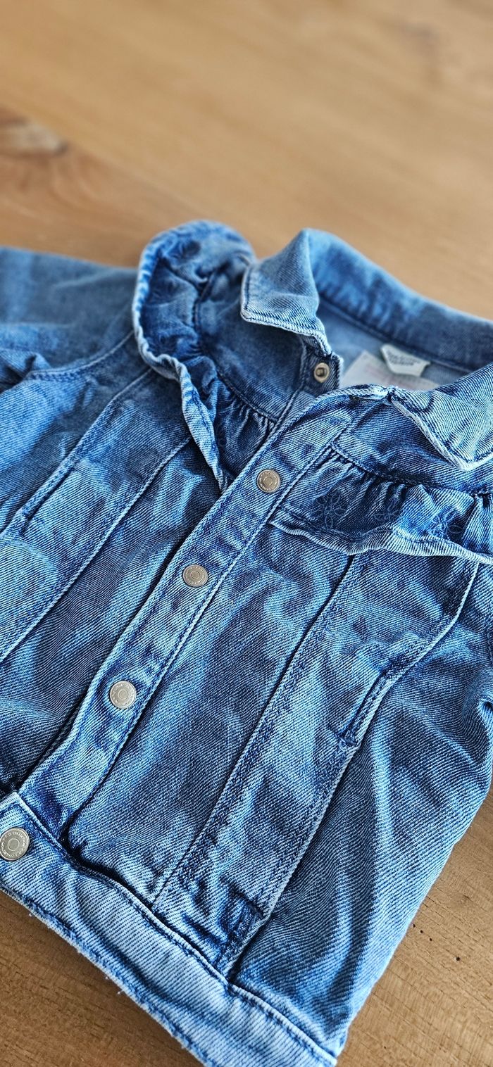 Veste en jean fille - photo numéro 2