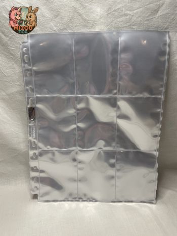 Lot 20 Feuilles Ultra Pro Silver Series 9 Cases