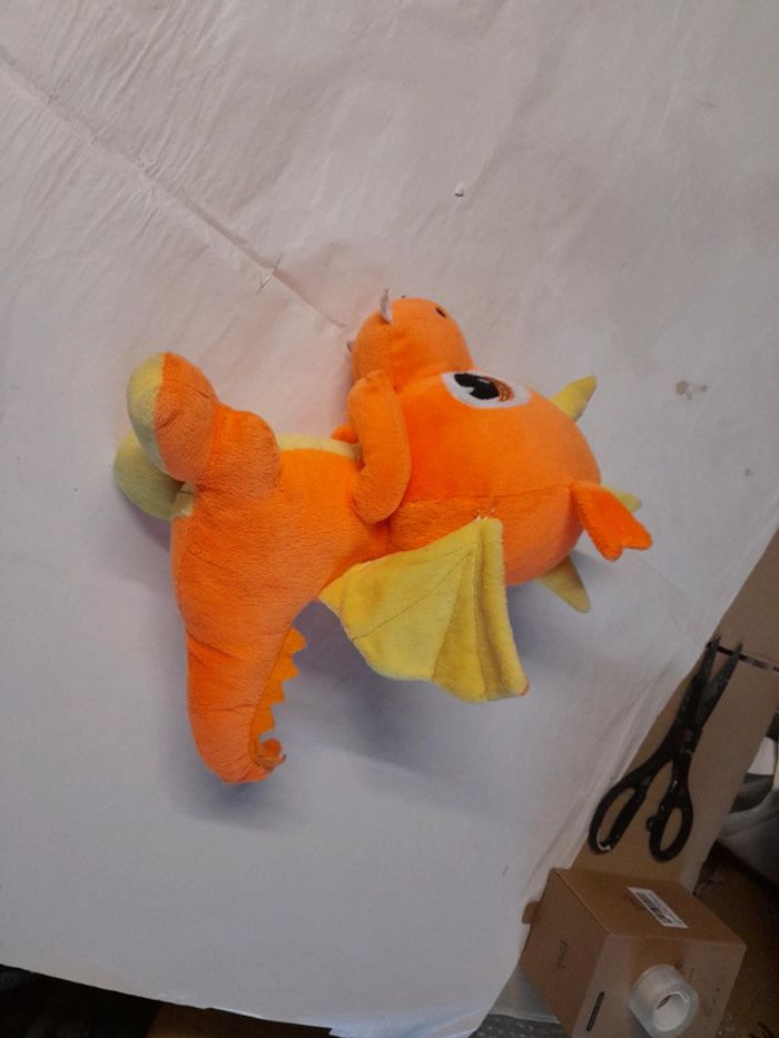 Peluche bébé dragon - photo numéro 3