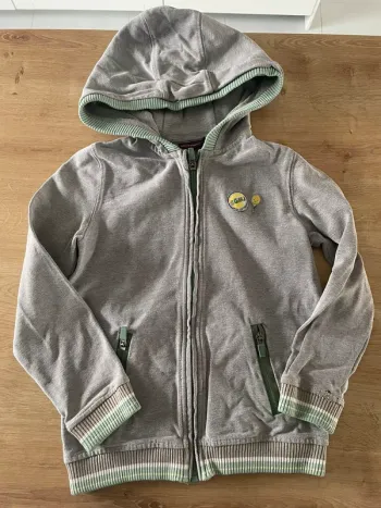 Sweet à capuche zippé