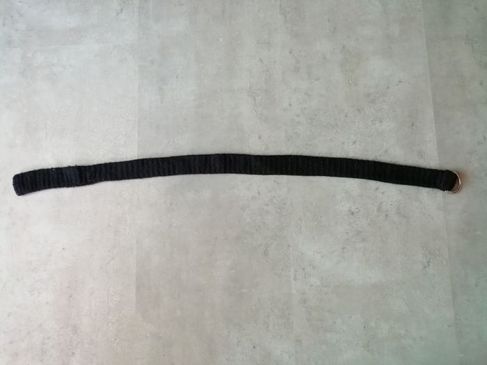 Ceinture en lainage noire