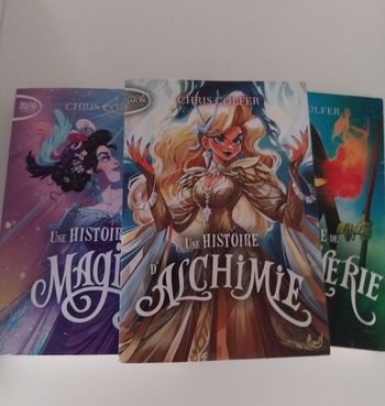 Une Histoire de Magie tome 1 à 3