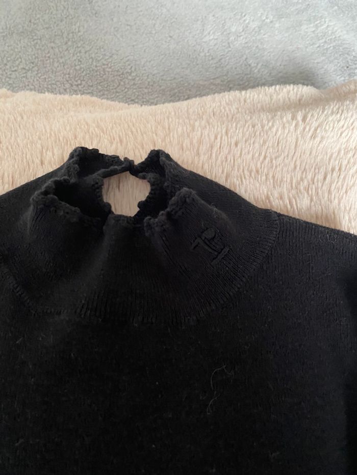 Pull noir repetto fille - photo numéro 3