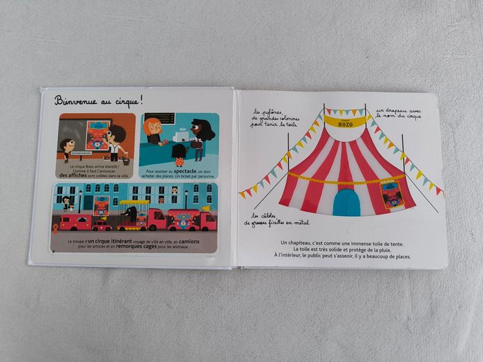 Livre Mon cirque à toucher Milan - photo numéro 4