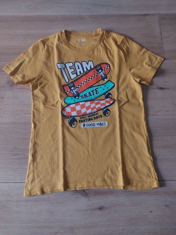 T-shirt manches courtes taille 12 ans La Halle