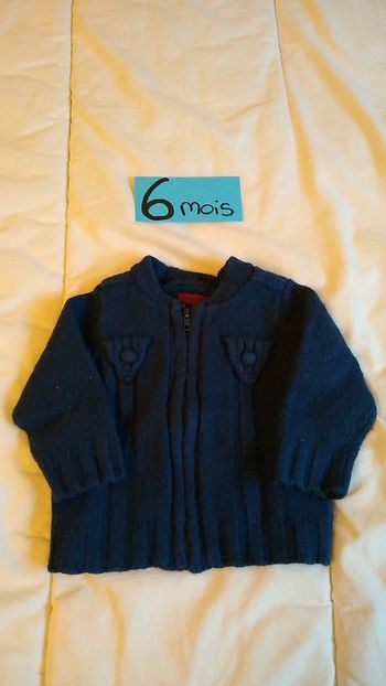 Gilet zippé DPAM 6M