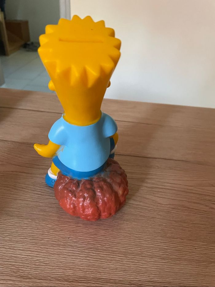 Tirelire plastique bart simpsons - photo numéro 2