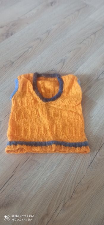 Pull tricote main 3 ans