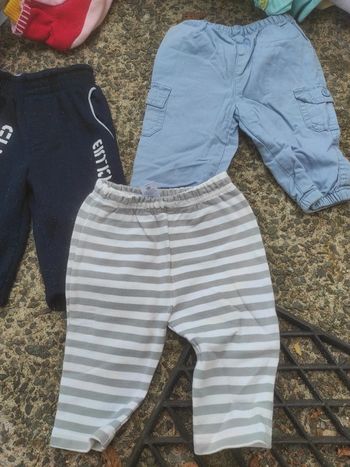 Lot 3 pantalons 6 mois