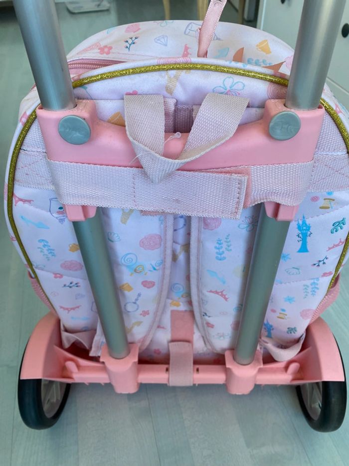 Cartable à roulettes princesses Disney - photo numéro 5