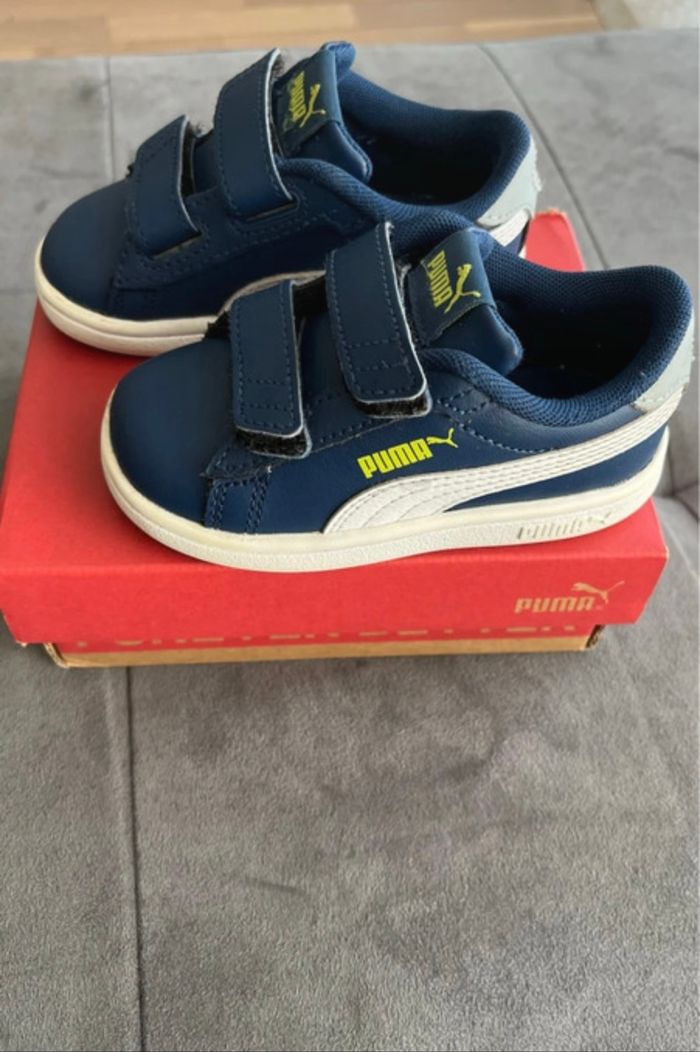 Basket bleu puma - photo numéro 3