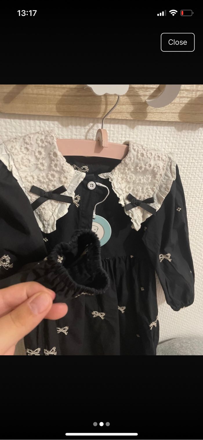 robe noire pour les filles - photo numéro 2