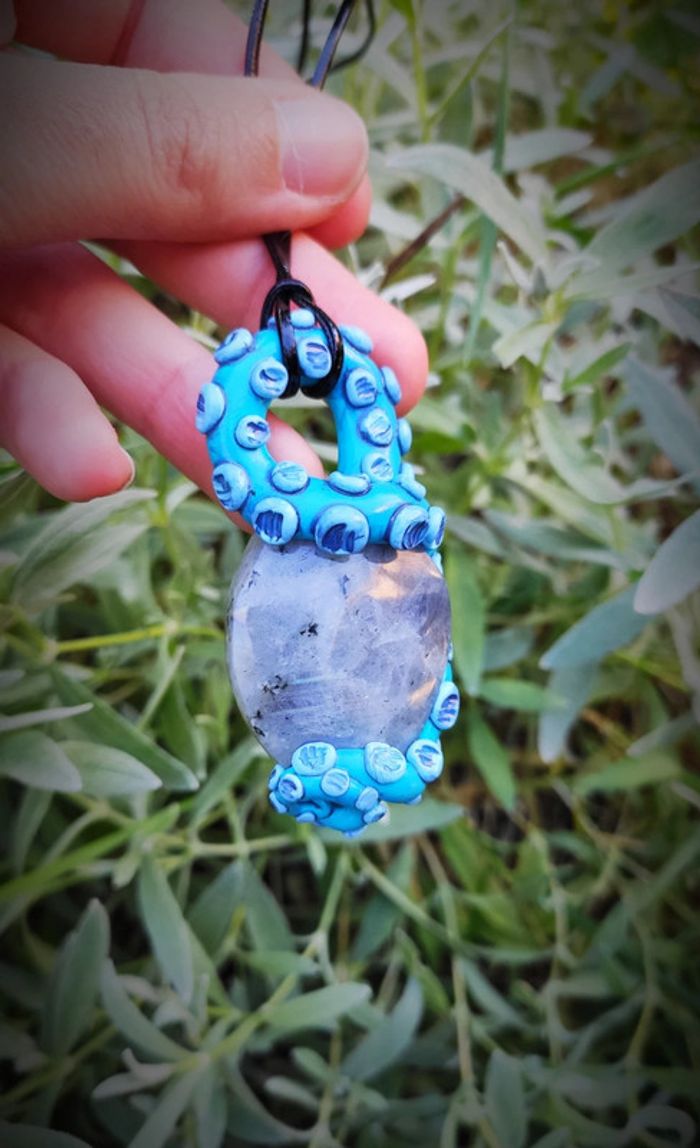 Labradorite pieuvre - photo numéro 2