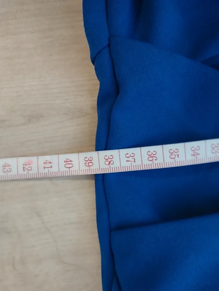 Robe de soirée Morgan bleue taille 38 - photo numéro 7