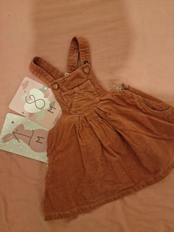 Robe salopette 🎀 18 mois