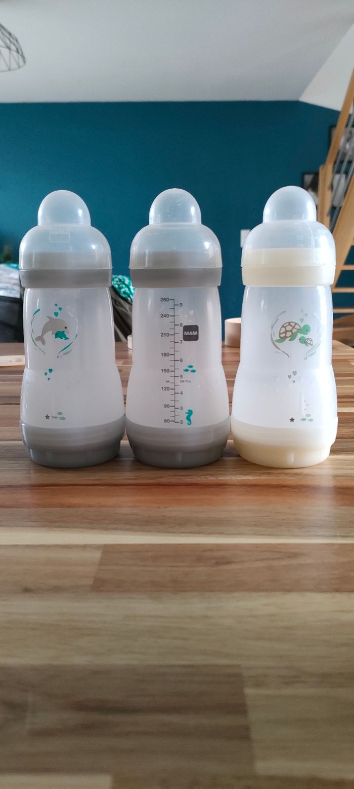 Lot biberon MAM - photo numéro 3