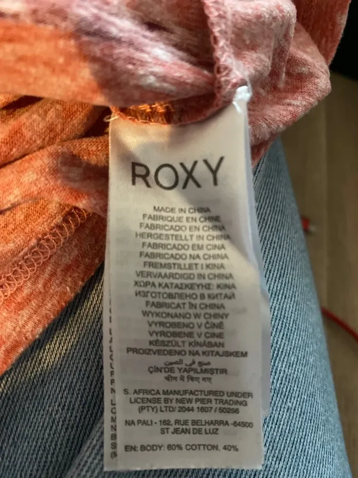 T shirt Roxy - photo numéro 3