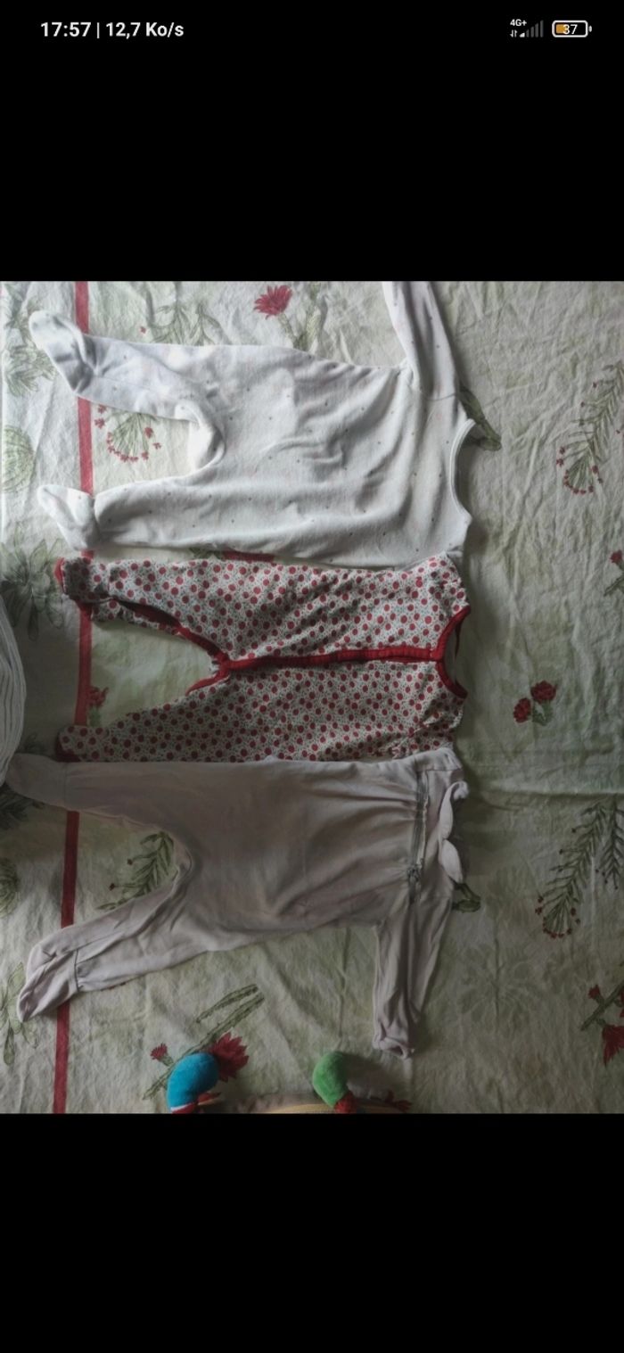 Lot de 3 pyjamas