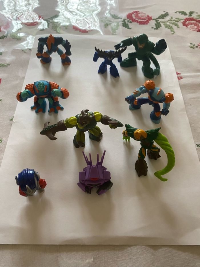 Lot de 9 figurines gormiti et Marvel super héros - photo numéro 5