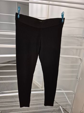 2 Leggings noirs camaieu taille L