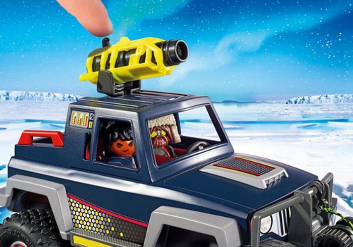 PLAYMOBIL 9059 Action Véhicule Tout Terrain avec Pirate des Glaces - photo numéro 3