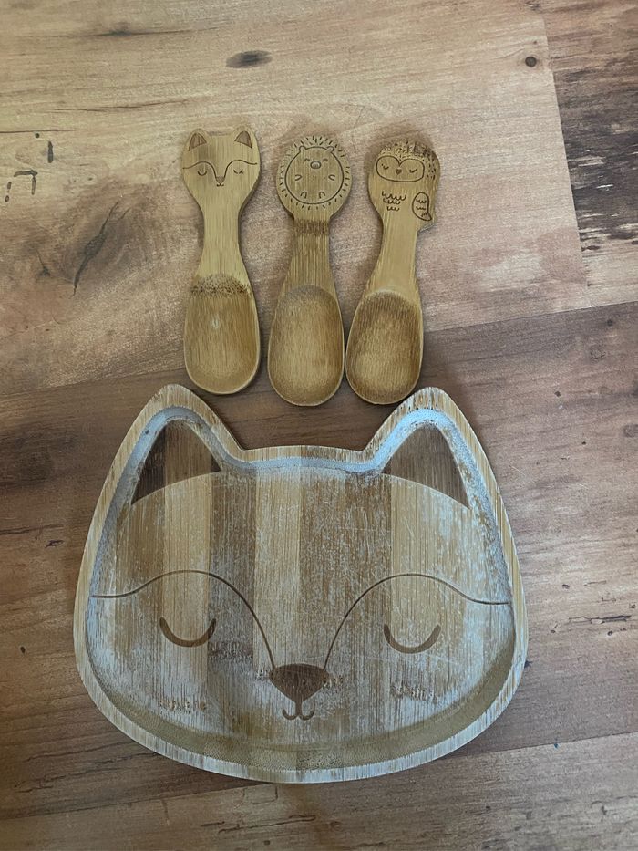 Set assiette + couvert