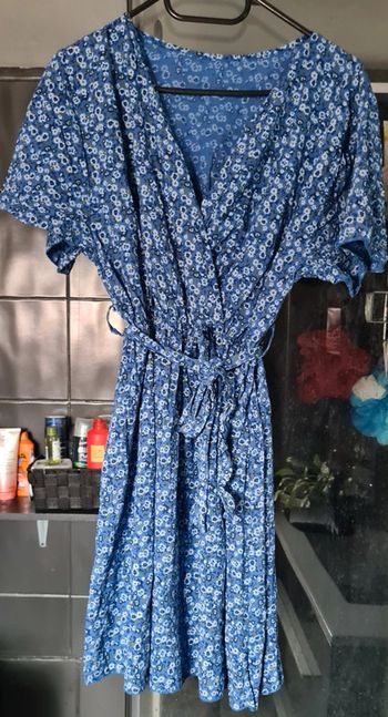 Robe été bleue