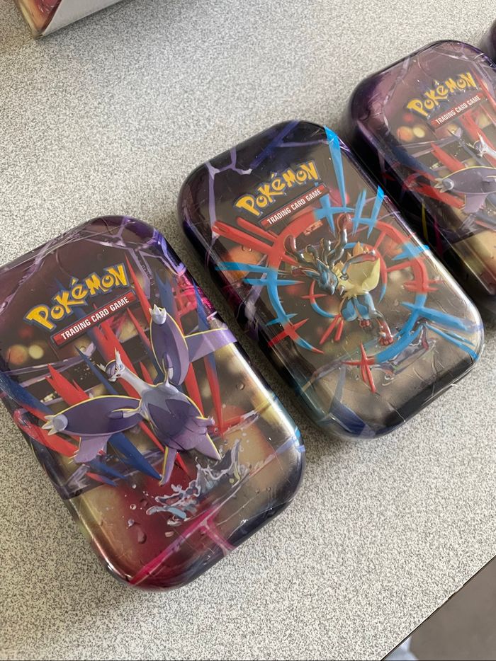 Lot de Mini Tin Pokémon Méga Évolution (ME01/EV11) - photo numéro 3