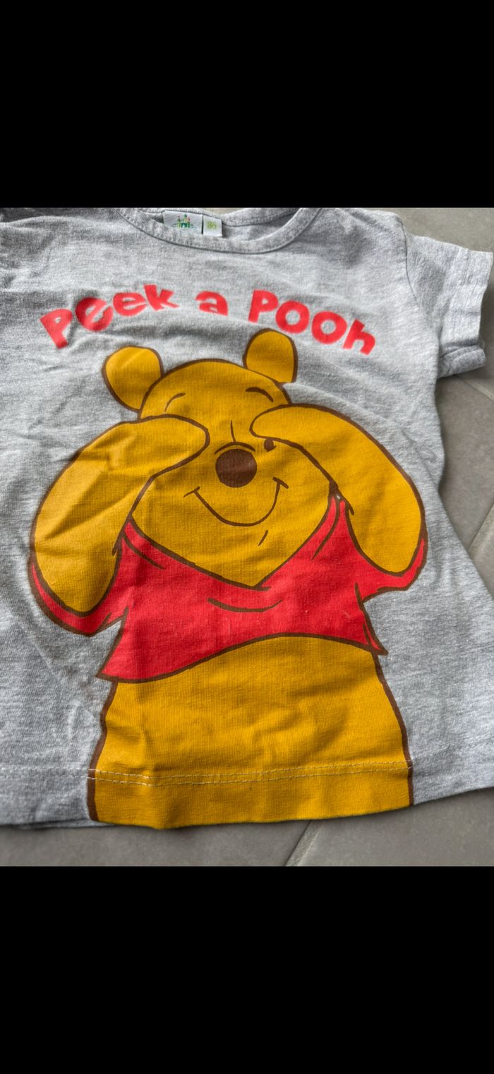 Tee shirt manches courtes Winnie l'ourson 24 mois - photo numéro 3