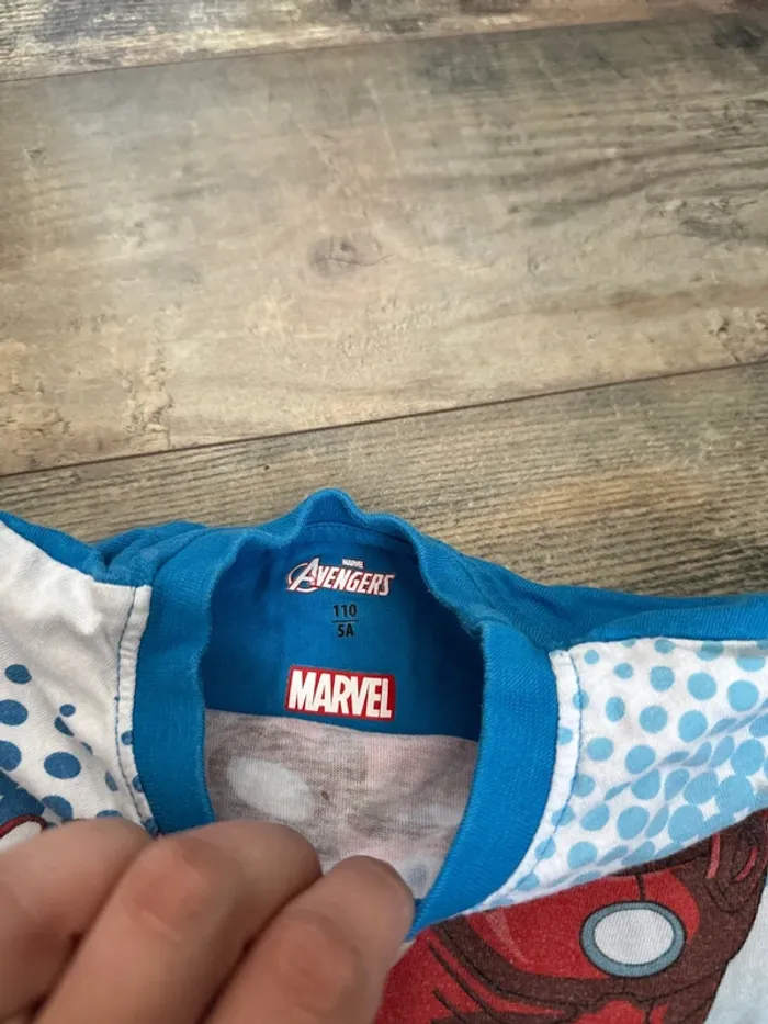 Pyjama 2 pièces avengers 5 ans - photo numéro 3