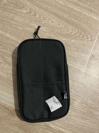 Pochette à bandoulière ficelle noir