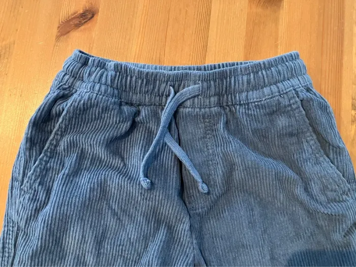 Pantalon velours bleu 9 ans - photo numéro 6