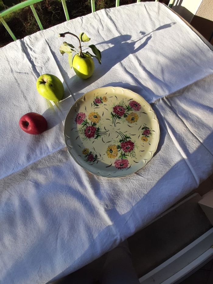 Plat porcelaine  française vintage Revol - photo numéro 4