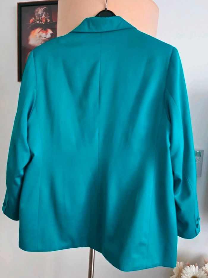 Veste turquoise élégante - photo numéro 3
