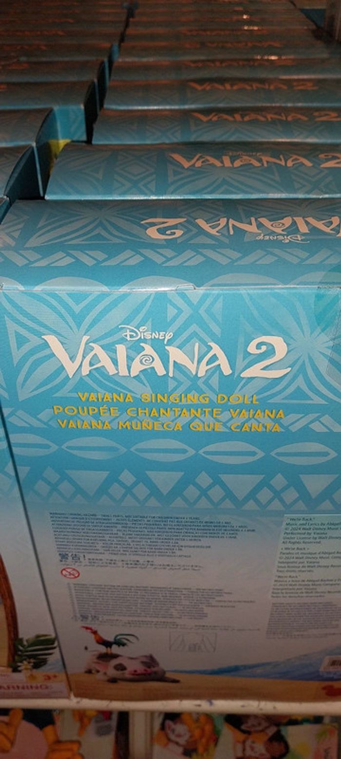 Pick-up poupée chantante Vaiana 2 Disney - photo numéro 4