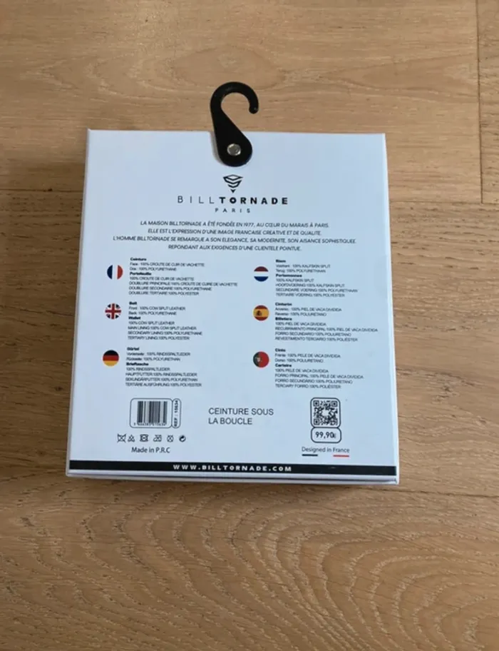 Bill tornade coffret ceinture et portefeuille - photo numéro 6