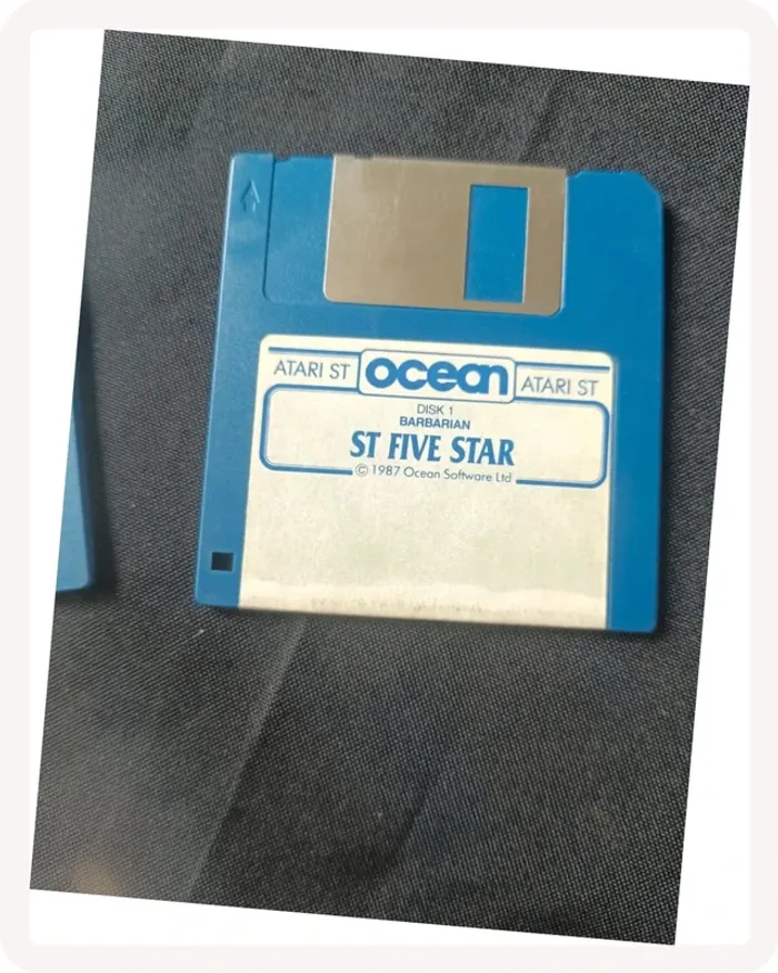 Ancienne disquette jeu atari - photo numéro 6