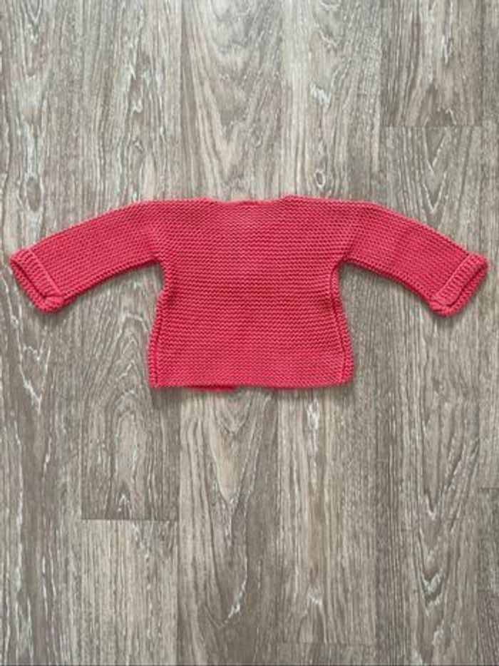 Gilet rose Petit Bateau 6 mois - photo numéro 2