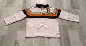 Polo manches longues 4 ans