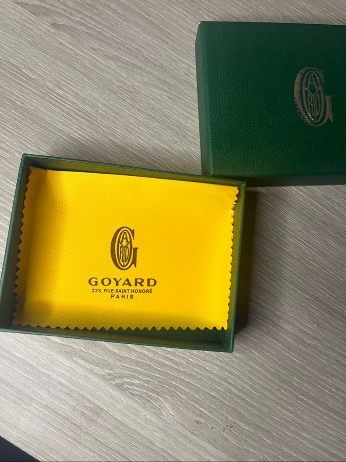 Porte carte goyard Paris blanc neuf - photo numéro 4