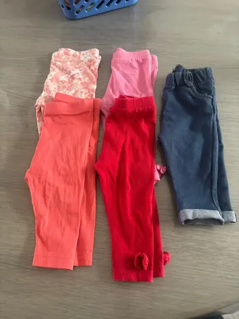 Lot legging 6 mois