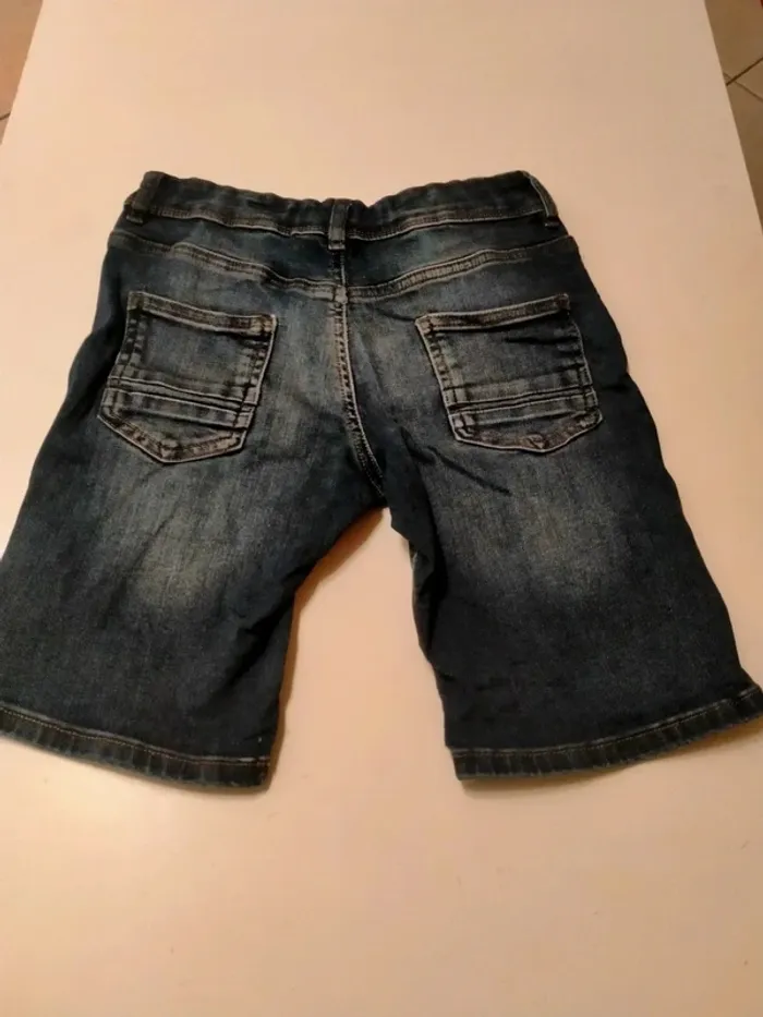 Short en jean garçon Denim Co Taille 9-10 ans - photo numéro 4