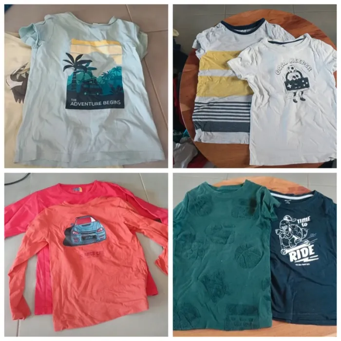 Lot t-shirts 6 ans