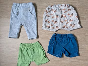 Lot 4 bas garçon 6 mois