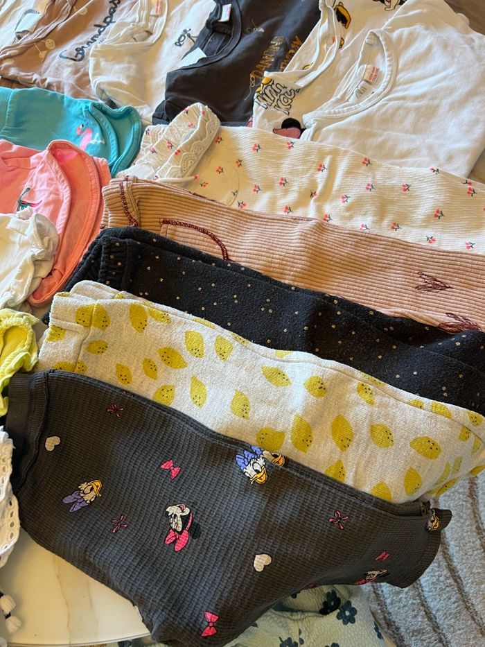 Lot 22 pièces fille taille 86 - photo numéro 4