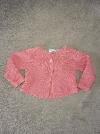 Gilet fille 3 mois Obaibi