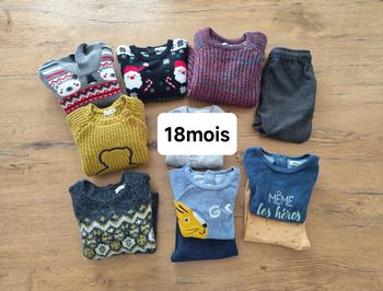 18mois lot garçon vêtements