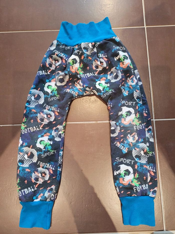 Sarouel hiver point zig zag 2/5 ans
