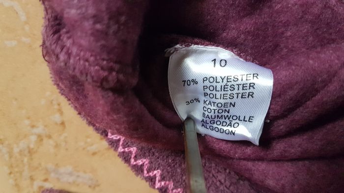 Pyjamas hiver 2 pièces fille 10 ans violet Eskimo - photo numéro 5